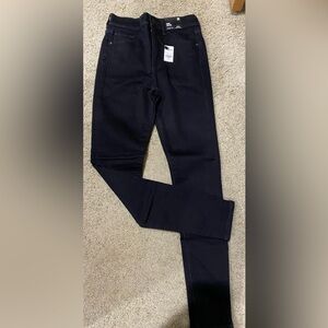 Express Ladies Black Skinny Mid Rise Jeans NWT Sz 2L